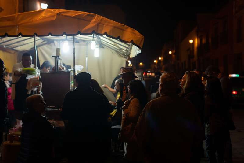 San Miguel de Allende: Tacos and Tequilas Tour - Five Stops, From Casual Tacos to a Street Cart