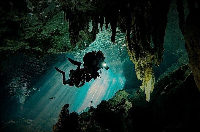Scuba Diving in Cenote Dos Ojos from Playa del Carmen - What the small group changes