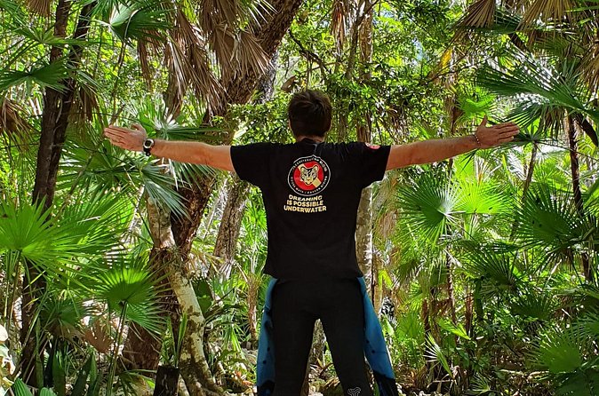 Scuba Diving in Cenote Dos Ojos from Playa del Carmen - Guide quality and safety