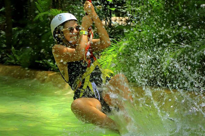 Selvatica Adventure Park: Ziplines and Cenote Tour from Cancun and Riviera Maya - The safari truck ride to a private cenote