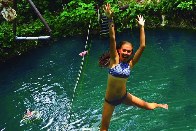 Selvatica Adventure Park: Ziplines and Cenote Tour from Cancun and Riviera Maya - Ten ziplines through the canopy