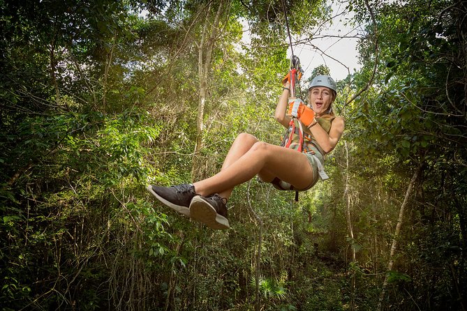 Selvatica Park Ziplines, Cenote, and ATV Tour From Cancun and Riviera Maya - The private cenote and freshwater break