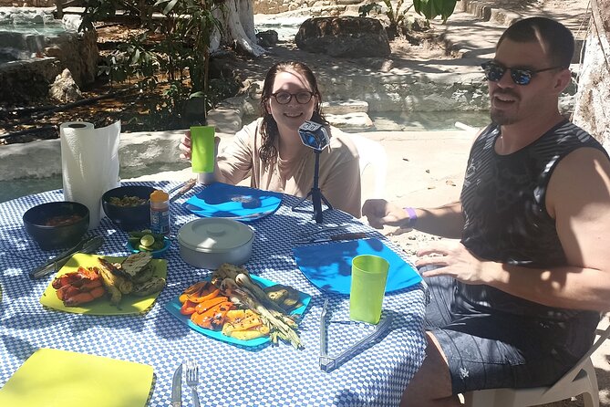 Shaded Hot Spring, Massage and Mex Grill in Puerto Vallarta - Who will enjoy this day most
