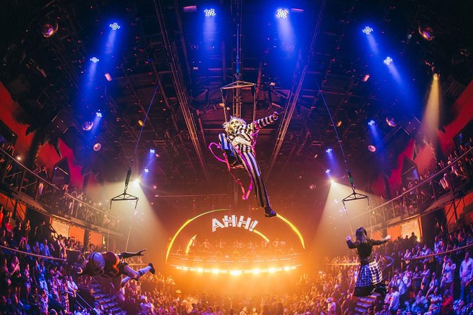 Skip the line: Gold Member Ticket Playa del Carmen - The Coco Bongo show: acrobats, music, and constant motion