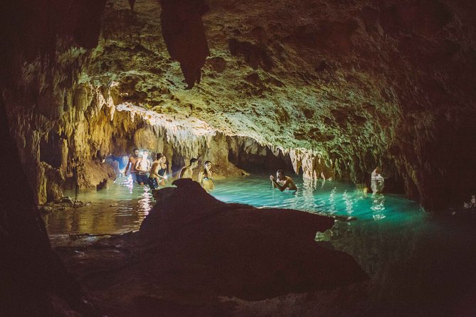 Snorkeling with Caribbean fish and private cenote exploration - Tankah and the sheltered snorkeling stop