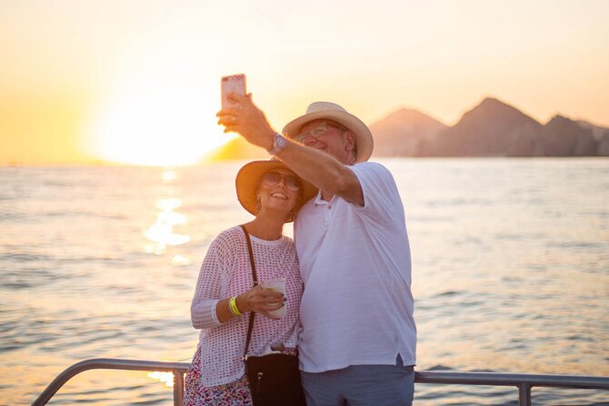 Sunset Cruise in Los Cabos with Jazz and Wine - From Pelican Rock to Lover’s Beach