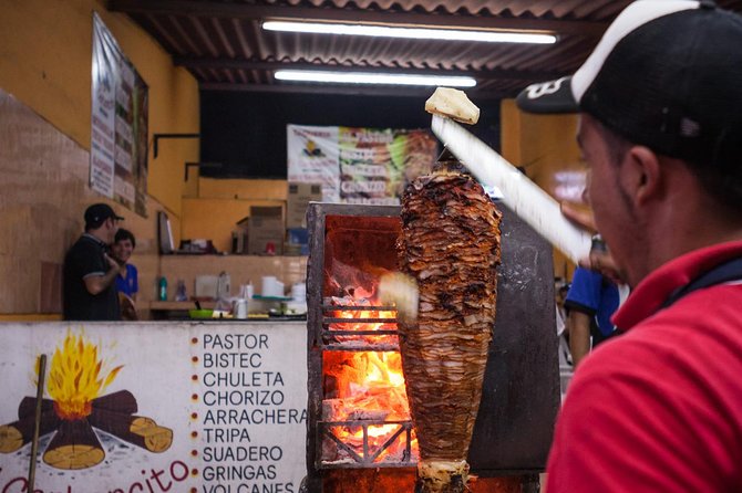 Taco Adventure Evening Food Tour with Vallarta Food Tours - Al pastor at El Carboncito