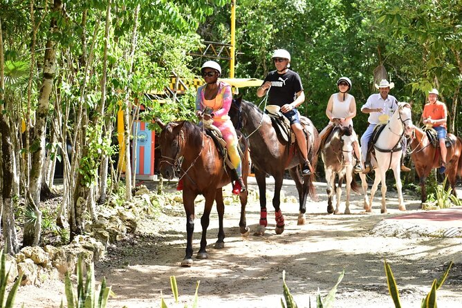 Tequila Tasting, Horseback Riding,ATV, Ziplines Cenote and Lunch - The cenote: cool water and a welcome pause