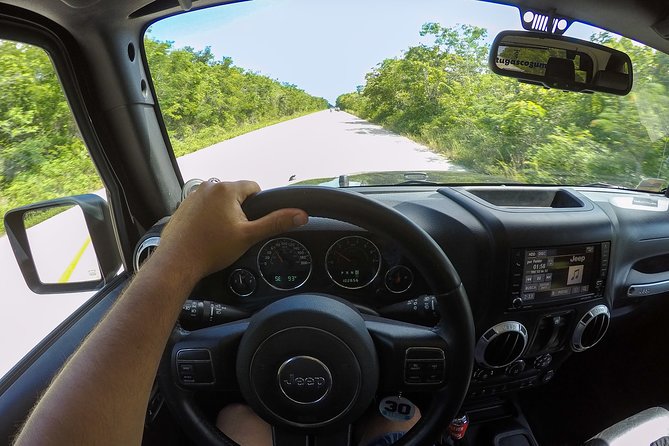 The Original Jeep Tour Revamped by Tortugas Cozumel® (Private) - Starting the drive around Cozumel