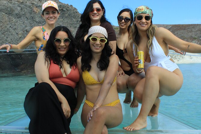 Tour to Arch in the only Clear Boat in Cabo Cruise Hotel PICKUP! - The clear boat experience for families