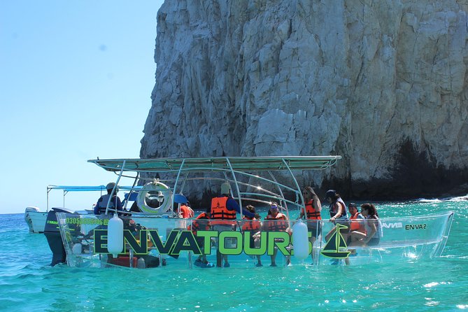 Tours in Cabo, Paseo al Arco and Fin de la Tierra in the only Clear Boat - Timing, Group Size, and Cruise Ship Planning