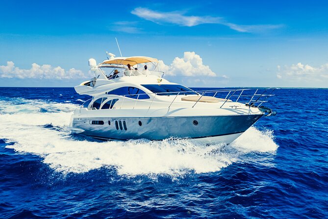 Tulum All Inclusive 4h – Luxury 58' Azimut Yacht - Cruising the Caribbean for four hours