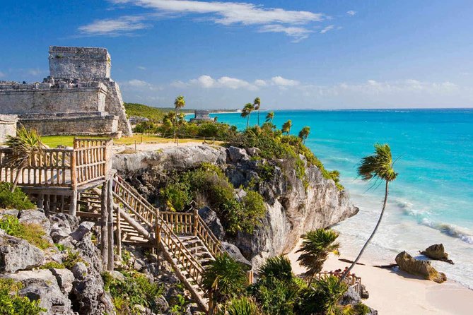 Tulum, Coba, Playa Del Carmen and Cenote Tour with Tickets - Pickup from Cancun can shape the whole day