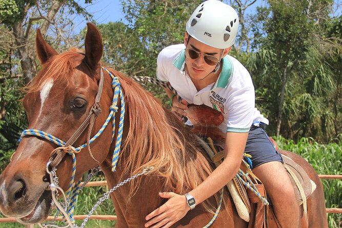 Tulum Jungle Horseback Ride + ATV + Ziplines + Cenote Combo Tour - ATV riding on the 20-kilometer jungle route