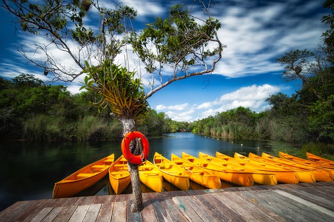Tulum Ruins and 3 Cenotes - Jungle Adventure - Canoeing, snorkeling, and the zipline
