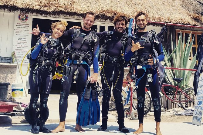 Two tanks local diving for certified divers, SCUBA gear included - Marine life and reef quality