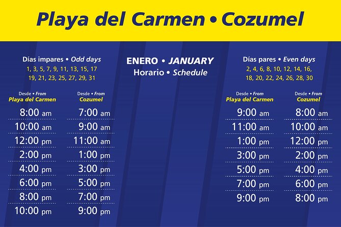 Ultramar Ferry, Regular round ticket, Playa del Carmen-Cozumel - A quick sea crossing from Playa del Carmen