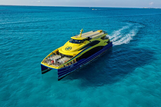 Ultramar Ferry, Regular round ticket, Playa del Carmen-Cozumel - Arriving in Cozumel and planning the return