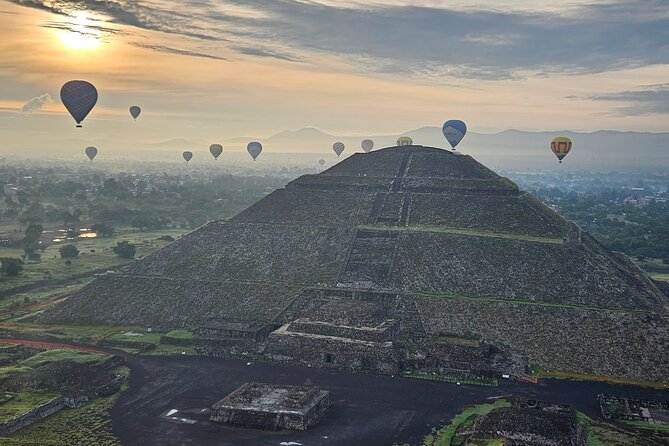 Unforgettable Hot Air Balloon Ride Over the City of the Gods - Leaving Mexico City before dawn