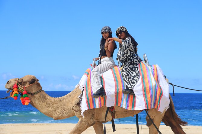 UTV Adventure with Free Camel Ride and Sky Bikes - Camel riding along the beach