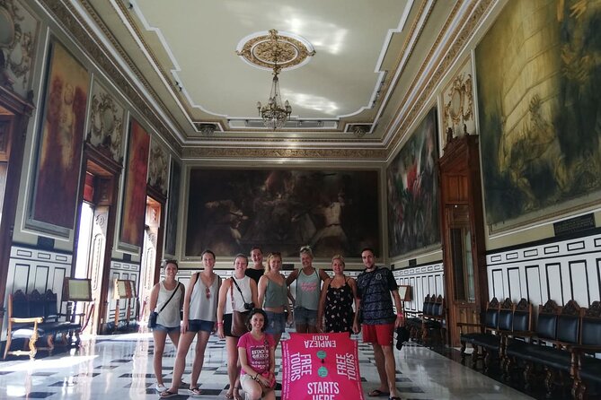 Walking Tour Across the Historic Center in Merida - Government Palace and the murals inside
