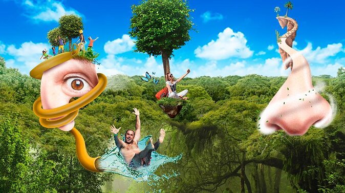XENSES Admission <em>Official Product</em> – Five things to know before visiting Xenses’ /></p>
<ul>
<li><strong>More than 50 scenarios:</strong> Two paths combine optical illusions, sensory rooms, water play, and short adrenaline activities.</li>
<li><strong>La Puebla is the photo favorite:</strong> The slanted street and upside-down buildings create some of the park’s funniest pictures.</li>
<li><strong>The Xensatorium gets intense:</strong> Darkness, unusual surfaces, and enclosed spaces may challenge anyone with claustrophobia or poor balance.</li>
<li><strong>Water activities are genuinely wet:</strong> Expect splashing, submersion, mud, and a strong reason to protect your phone.</li>
<li><strong>Free facilities add real value:</strong> Parking, lockers, showers, Wi-Fi, restrooms, and dressing rooms are included.</li>
<li><strong>Plan for a half day:</strong> Opening hours are 8:00 a.m. to 5:00 p.m., and most people spend about five to six hours inside.</li>
</ul>
<h2 id="what-xenses-is-really-trying-to-do">What Xenses is really trying to do</h2>
<p>Official Product</em> – What Xenses is really trying to do’ /></p>
<p><p>Xenses is not a conventional theme park. You are not moving from one large ride to the next. Instead, the park sets up a series of compact scenes that confuse your senses and make ordinary things feel strange.</p>
</p>
<p><p>A street may appear to rise sharply in one direction. A building may look upside down. A room may make your body question what your eyes are reporting. Then, just when you think you understand the trick, the park sends you into water, darkness, mud, or a fast-moving activity.</p>
</p>
<p><p>That mix is why the park works best as a half-day outing. You are constantly changing gears. One minute you are posing for a clever photograph, and the next you are trying to keep your footing or find your way through a dark section.</p>
</p>
<p><p>The experience includes more than 50 scenarios spread across two main paths. Some are slow and visual. Others involve water or physical movement. You can enjoy many activities with family or friends, but the park is not equally comfortable for every body.</p>
</p>
<div class="twil" style="margin: 20px 0; padding: 15px 0;"><p>More Xcaret and Xel-Ha tickets:</p><ul style="margin: 10px 0; padding-left: 0; list-style: none;"><li style="margin: 0 0 12px 0; padding: 0 0 12px 0; border-bottom: 1px solid #eee; line-height: 1.4;"><a href="https://mexicanguides.com/xplor-park-admission-with-lunch-and-drinks-official-product/">Xplor Park Admission with Lunch and Drinks *Official Product*</a><br><span style="font-size: 0.82em; color: #555;"><span style="color: #D08700;">★</span> 4.5 &nbsp;&middot;&nbsp; 996 reviews</span></li><li style="margin: 0 0 12px 0; padding: 0 0 12px 0; border-bottom: 1px solid #eee; line-height: 1.4;"><a href="https://mexicanguides.com/xplor-fuego-admission-official-product/">Xplor Fuego Admission *Official Product*</a><br><span style="font-size: 0.82em; color: #555;"><span style="color: #D08700;">★</span> 4.5 &nbsp;&middot;&nbsp; 178 reviews</span></li><li style="margin: 0; padding: 0; border-bottom: none; line-height: 1.4;"><a href="https://mexicanguides.com/xcaret-park-entry-tickets-with-cultural-night-show-included/">Xcaret Park Entry Tickets with Cultural Night Show Included</a><br><span style="font-size: 0.82em; color: #555;"><span style="color: #D08700;">★</span> 4.5 &nbsp;&middot;&nbsp; 2,382 reviews</span></li></ul></div><h2 id="start-with-xensei-and-the-pinwheel">Start with Xensei and the Pinwheel</h2>
<p><img width="670" height="446" decoding="async" src=