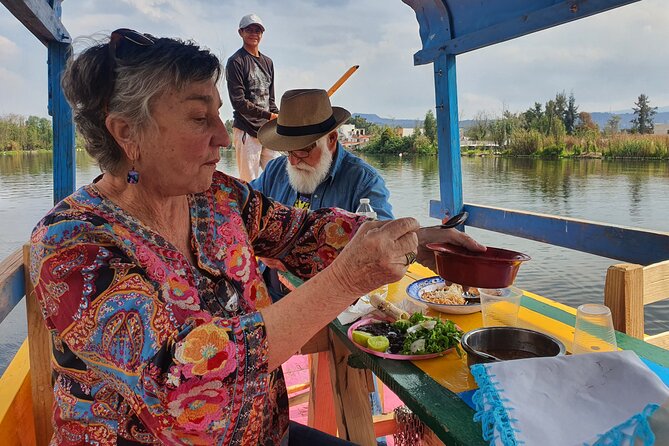 Xochimilco Barco Fiesta Tentacion 18+ with Open Bar and Tacos - Food: tacos promised, taquitos often served