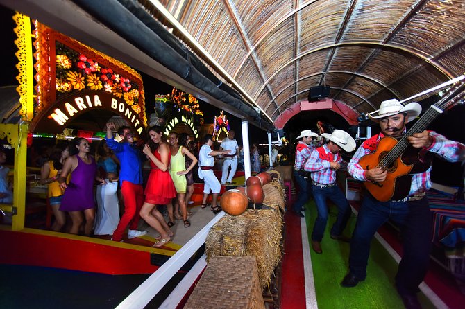 Xoximilco Ticket: Boat Fiesta, Traditional Tasting & Tequila Bar - Mariachi, Bolero, Marimba, and the Changing Music Stops