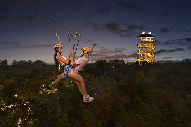 Xplor Fuego with Buffet Style Dinner and transportation - Amphibious vehicles through jungle, bridges, and caves