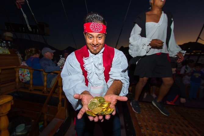 Yo Ho Pirate Sunset Dinner Cruise in Cabo San Lucas - The sunset show between Cabo Beach and the bay